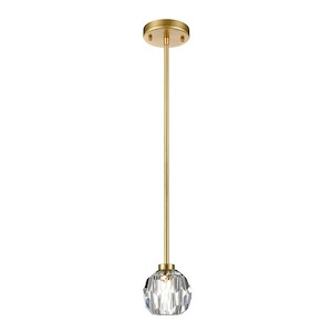 Parisian - 1 Light Mini Pendant In Contemporary Style-5 Inches Tall and 6 Inches Wide - 1308938