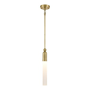 Fusion - 1 Light Mini Pendant In Contemporary Style-19 Inches Tall and 4.75 Inches Wide
