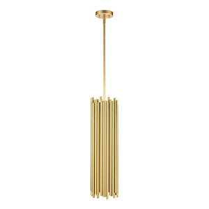 Cathedral - 2 Light Mini Pendant In Contemporary Style-27 Inches Tall and 8 Inches Wide - 1298154