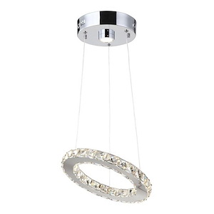 Blair - 21W 2 LED Pendant In Contemporary Style-1.5 Inches Tall and 12.25 Inches Wide