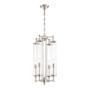 Regis - 4 Light Pendant In Contemporary Style-28.63 Inches Tall and 14.17 Inches Wide