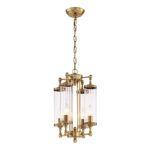 Regis - 4 Light Pendant In Contemporary Style-19.75 Inches Tall and 12.2 Inches Wide - 1298164