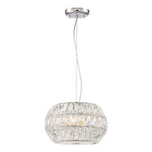 Lunar - 6 Light Pendant In Contemporary Style-7.25 Inches Tall and 16.5 Inches Wide