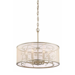 Vine - 6 Light Pendant In Contemporary Style-12.13 Inches Tall and 17 Inches Wide