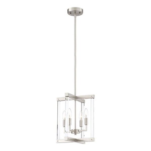 Regent - 4 Light Pendant In Contemporary Style-13.5 Inches Tall and 12 Inches Wide - 1308971