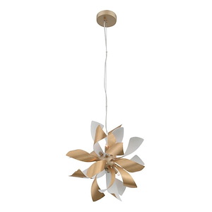 Blossom - 6 Light Pendant In Contemporary Style-16 Inches Tall and 16 Inches Wide