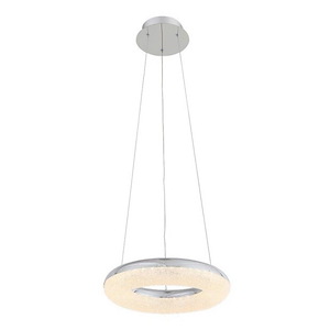 Orbit - 20W 1 LED Pendant In Contemporary Style-3.1 Inches Tall and 15.7 Inches Wide - 1298172