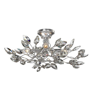 Misthaven - 4 Light Semi-Flush Mount-9.5 Inches Tall and 21.63 Inches Wide - 1298183