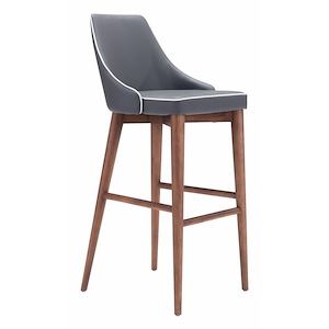 Moor - Bar Chair In Modern Style-40.9 Inches Tall and 18 Inches Wide - 1117500