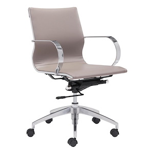 Glider - Low Back Office Chair In Modern Style-31.8 Inches Tall and 27.6 Inches Wide