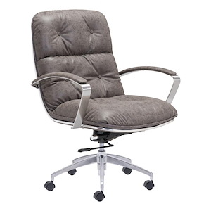 Auction - Office Chair In Modern Style-38.2 Inches Tall and 24.4 Inches Wide
