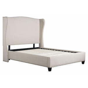 Enlightenment - Queen Bed In Modern Style-63 Inches Tall and 88.6 Inches Wide