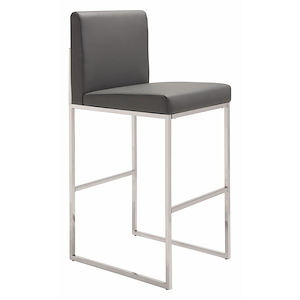 Genoa - Barstool In Modern Style-42.9 Inches Tall and 18.7 Inches Wide