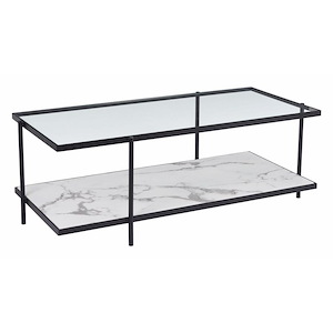 Winslett - Coffee Table In Modern Style-17.7 Inches Tall and 49.6 Inches Wide - 1117663