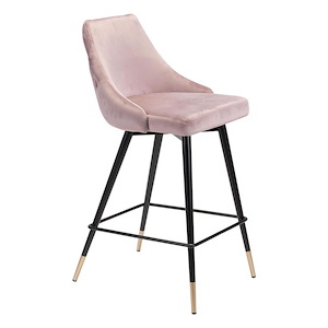 Piccolo - Counter Chair In Modern Style-36.4 Inches Tall and 18.5 Inches Wide