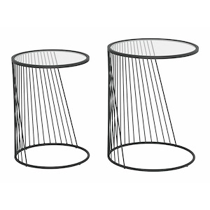 Shine - Nesting Table Set In Modern Style-20.9 Inches Tall and 16.3 Inches Wide