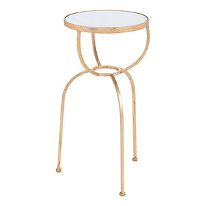 Hera - Side Table In Modern Style-24 Inches Tall and 12 Inches Wide
