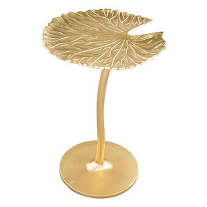 Lily - Side Table In Modern Style-22 Inches Tall and 15 Inches Wide