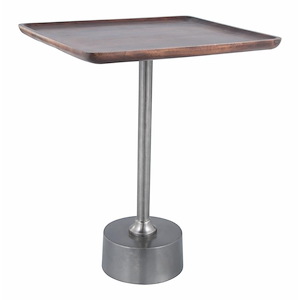Terra - Side Table In Modern Style-21 Inches Tall and 17 Inches Wide