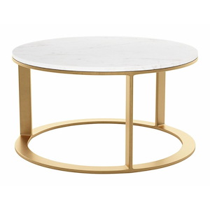 Helena - Coffee Table In Modern Style-16.5 Inches Tall and 31.5 Inches Wide
