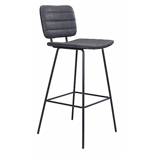 Boston - Bar Chair In Modern Style-41.7 Inches Tall and 18.1 Inches Wide - 1026569