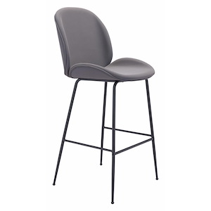 Miles - Bar Chair In Modern Style-46.5 Inches Tall and 20.9 Inches Wide - 1117487