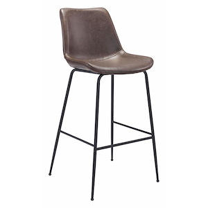 Byron - Bar Chair In Modern Style-43.1 Inches Tall and 20.9 Inches Wide
