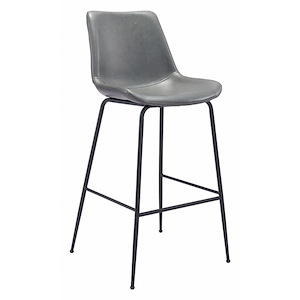 Byron - Bar Chair In Modern Style-43.3 Inches Tall and 21.3 Inches Wide