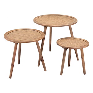 Paul - Accent Table Set In Modern Style-23.4 Inches Tall and 23.8 Inches Wide