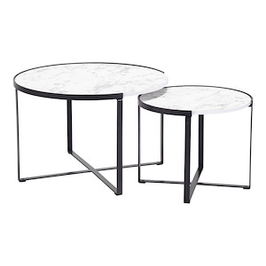 Brioche - Coffee Table Set In Modern Style-17.7 Inches Tall and 27.6 Inches Wide