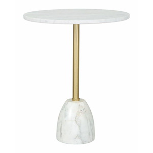 Cynthia - Side Table In Modern Style-20 Inches Tall and 16 Inches Wide