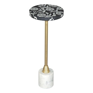 Lizza - Side Table In Modern Style-21 Inches Tall and 8.3 Inches Wide
