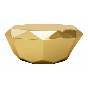 Diamond - Coffee Table In Modern Style-15.4 Inches Tall and 35.8 Inches Wide