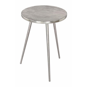 Politik - Side Table In Modern Style-22.2 Inches Tall and 15 Inches Wide