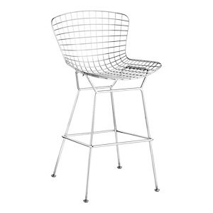 Wire - Bar Chair Set In Mid-Century Modern Style-40 Inches Tall and 21.3 Inches Wide - 1117664