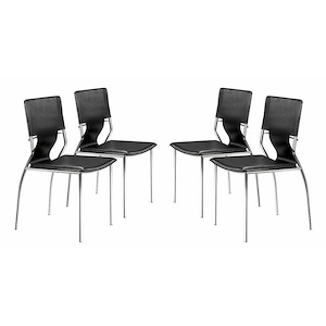 Trafico - Dining Chair Set In Modern Style-33 Inches Tall and 17 Inches Wide - 470231