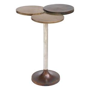 Dundee - Accent Table In Modern Style-25 Inches Tall and 18 Inches Wide