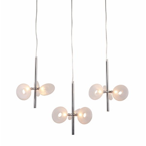 Twinkler - 90W 9 LED Pendant In Modern Style-55.1 Inches Tall and 28.3 Inches Wide