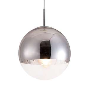 Kinetic - 1 Light Pendant In Modern Style-133.9 Inches Tall and 11.8 Inches Wide - 445770