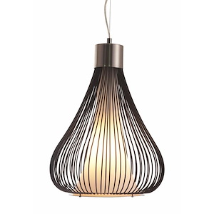 Interstellar - 1 Light Pendant In Modern Style-129.1 Inches Tall and 13 Inches Wide