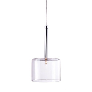 Storm - 10W 1 LED Pendant In Modern Style-59.1 Inches Tall and 5.5 Inches Wide