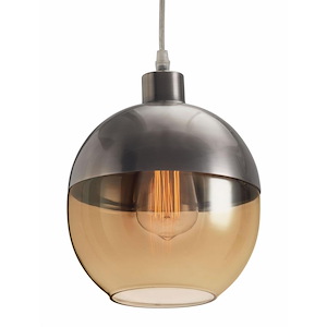 Trente - 1 Light Pendant In Modern Style-129.9 Inches Tall and 7.9 Inches Wide