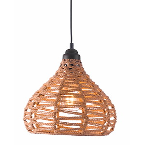 Nezz - 1 Light Pendant In Modern Style-131.5 Inches Tall and 11.8 Inches Wide