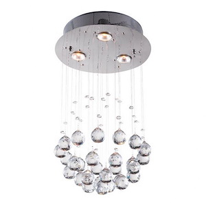 Pollow - 3 Light Pendant In Modern Style-19.7 Inches Tall and 11.8 Inches Wide