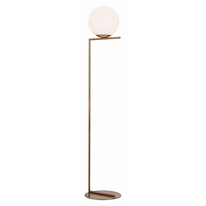 Belair - 1 Light Floor Lamp In Modern Style-61 Inches Tall and 13 Inches Wide