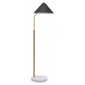 Pike - 1 Light Floor Lamp In Modern Style-67.7 Inches Tall and 19.3 Inches Wide - 1026692
