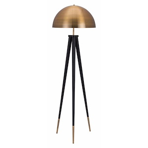 Mascot - 2 Light Floor Lamp In Mid-Century Modern Style-61.4 Inches Tall and 19.7 Inches Wide
