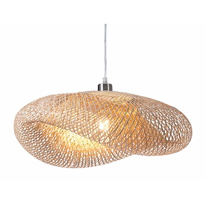 Weekend - 8W 1 LED Pendant In Modern Style-131.1 Inches Tall and 24.8 Inches Wide