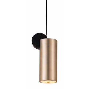 Martiza - 7W LED Pendant In Modern Style-129.9 Inches Tall and 5.9 Inches Wide