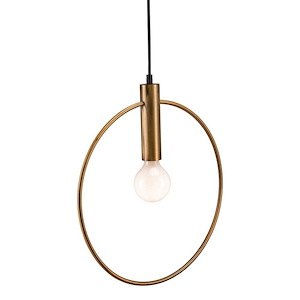 Irenza - 1 Light Pendant In Modern Style-137.8 Inches Tall and 15.7 Inches Wide